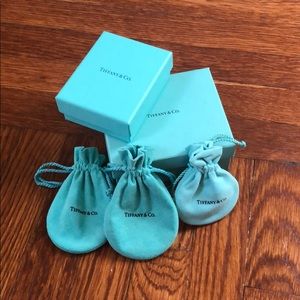 Tiffany’s jewelry bags and boxes